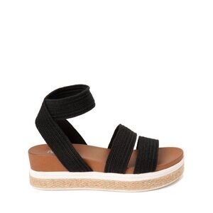 MIA Kid's Tierraa Black Youth Girl's Sandals Sz 3.0 M…